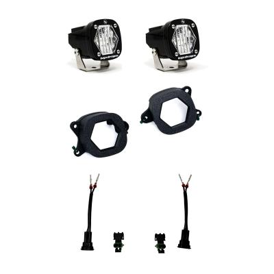 S1 Fog Pocket Light Kit Ford Ranger Raptor 2024-2026 (Wide Cornering Clear) Baja Designs