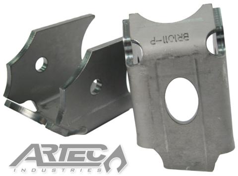 Lower Link Axle Brackets Pair 22 Deg 3.5 Inch Axle Diameter Artec Industries