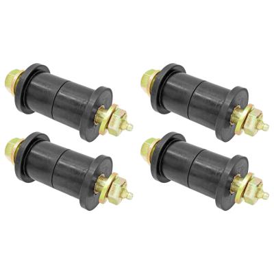 Leaf Spring Main Eye Bushing Kit 87-95 Wrangler YJ Includes Urethane Bushings Greasable Hardware Set of 4 RockJock 4x4