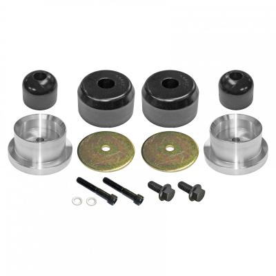 Bump Stop Kit 97-06 Wrangler TJ/LJ Rear Includes Polyurethane Bump Stops Aluminum Spacers Hardware RockJock 4x4