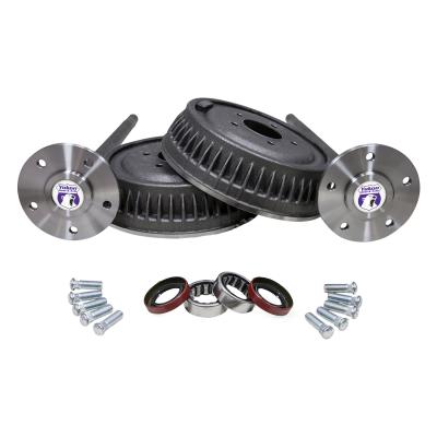 5 Lug Conversion Kit For 1965-1969 GM 12-Bolt Truck 12T '65-'69 5 Lug Rear Axle Conversion Kit W/Axles Drums Bearings & Studs 30 34 Inch 30 Spline 5X5, Yukon Gear