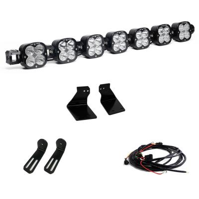 7XL Pro Linkable LED Light Bar Bumper Kit for Ford F-250/350 Super Duty 2020-2022 (Light Pattern Multi-Pattern Color Clear Wiring Type Upfitter) Baja Designs