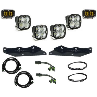 Ford Raptor (17-20) Fog Pocket Kit S2 SAE Baja Amber Sportsman Baja Designs