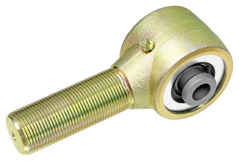 Forged Johnny Joint 2 1/2 Inch 2.590 Inch X 0.718 Inch Ball 1 1/4 Inch-12 Left Hand Threaded Shank Externally Greased Each RockJock 4x4