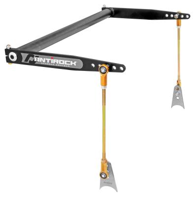 Antirock Sway Bar Kit Universal 36 Inch Bar 18 Inch Steel Arms RockJock 4x4