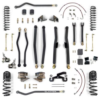 Jeep Wrangler Premium 4.5 Inch Long Arm Lift Kit 2018+ JL Clayton Off Road