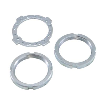 Dana 50/60 Spindle Nut Kit Replacement D50('81&amp;Newer)+D60 Spindle Nut Kit 2 Nuts + Washer 2-16 Threads Yukon Gear
