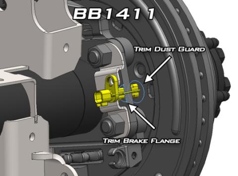 JK 1 Ton 14 Bolt Sensor Mounts Pair Artec Industries
