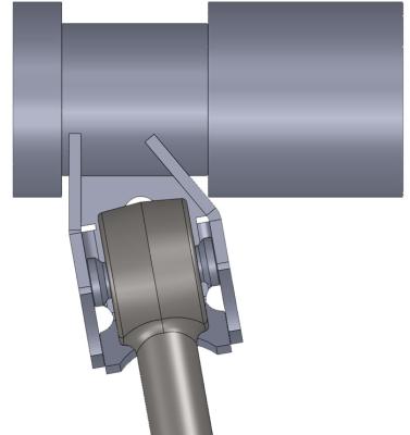 Dana 60 Lower Link Axle Brackets 10 Deg 3.5-3.75 Inch Pair Artec Industries