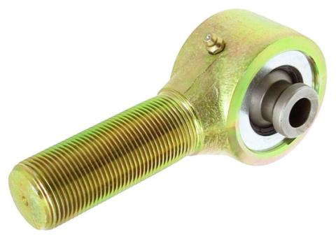 Narrow Forged Johnny Joint 2 1/2 Inch 2.625 Inch X 0.640 Inch Ball 1 1/4 Inch-12 Right Hand Threaded Shank Externally Greased Each RockJock 4x4