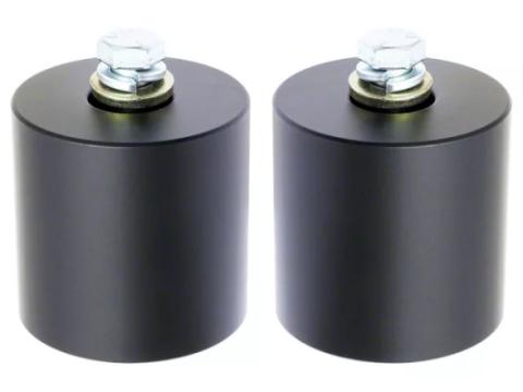 Bump Stop Kit 18-Up Wrangler JL Front Includes Billet Aluminum Spacers Hardware RockJock 4x4