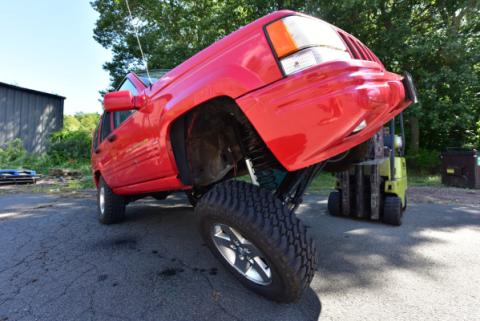 Jeep Grand Cherokee 7.0 Inch Pro Series 3 Link Long Arm Lift Kit 1996-1998 ZJ Clayton Off Road