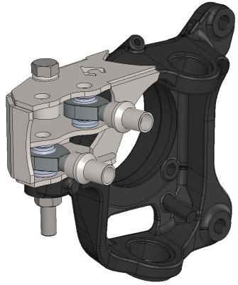 Crossover Weld-On High Steer Arms Superduty Knuckle 05 Plus Artec Industries