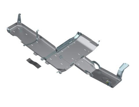 JLU Full Bellypan With Oil Door 4 Door 3.6L Aluminum 18-Up Artec Industries