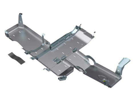 JL Full Bellypan With Oil Door - 2 Door 3.6L Aluminum 18-Up Artec Industries
