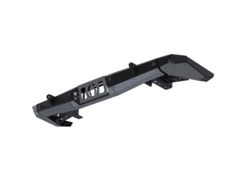 07-Up Jeep Wranger/Gladiator High Clearance Rear Cut Bumper End Pods Raw Steel