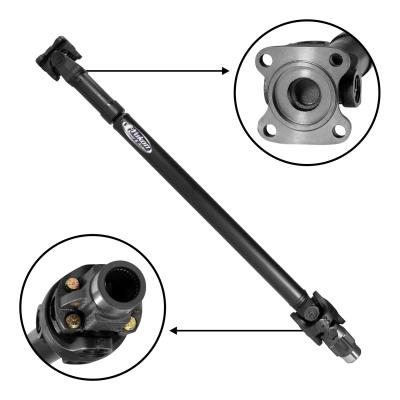 Performance Front Driveshaft 2018 Jeep JL Sahara 4 Dr Auto Selec-Trac 2018+ JL Sahara Front Driveshaft 1310 OE Style 4DR A/T Dana 30 W/ Selec-Trac Yukon Gear