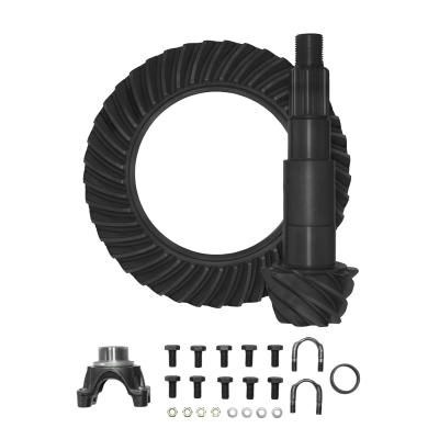High Performance Replacement Ring &amp; Pinion Set Dana 44 HD 4.88 Ratio D44HD(HD Only) 4.88 R&amp;P Kit W/ 1310 Yoke C/Sleeve &amp; Rg Bolts (7/16) Yukon Gear