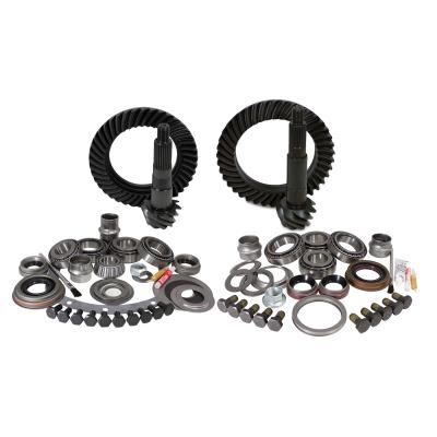 Gear &amp; Install Kit Dana 30 Front &amp; Chrylser 8.25 Rear 4.56 Ratio Xj D30 Rev/C8.25 Gear/Kit Package 4.56 Yukon Gear