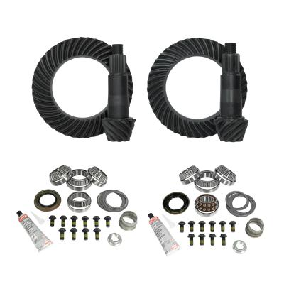 Re-Gear And Install Kit Dana 44 Front &amp; Rear Jeep Jl/Jt Rubicon 3.73 JL &amp; Jt Rubicon D44 (M220) Rear/ D44 (M210) Front 3.73 Ratio Complete Gear/Kit Package Yukon Gear