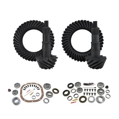Re-Gear &amp; Installation Kit Ford 8.8 Inch Various F150 4.11 Ratio Fr&amp;Rr 09-'14 Ford F150 W/8.8 Rear (3.544 Inch Bearing Od) 4.11 Complete Gear Package F/R R&amp;Ps &amp; Master Kits Yukon Gear
