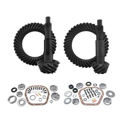 Re-Gear &amp; Installation Kit Dana 60 2000-2007 Ford F250/F350 4.56 Thick 00-07 F250 &amp; F350 Srw 4.56 Thick Complete Gear/Kit Package F10.5/ D60 Thick (4.10&amp;Down Front Case) Yukon Gear
