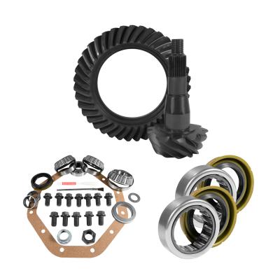 Zf 9.25 Inch Chy 3.21 Rear Ring &amp; Pinion Install Kit Axle Bearings &amp; Seal 9.25 Inch Zf Chy 3.21 Rear R&amp;P Gear/ Install Kit Package W/ Ak 6410 '11-'19 RAM 1500 Yukon Gear