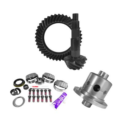 11.5 Inch AAM 4.11 Rear Ring &amp; Pinion Install Kit Posi 4.375 Inch OD Pinion Bearing 11.5 Inch AAM 4.11 Rear R&amp;P Gear/ Install Kit Package W/ Posi '11-'19 GM '11-'13 Dodge/ Chy/ RAM Yukon Gear