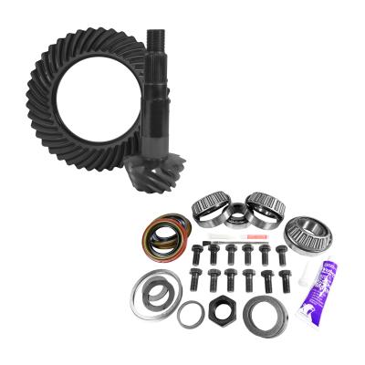 11.25 Inch Dana 80 4.11 Rear Ring &amp; Pinion Install Kit 4.375 Inch OD Head Bearing D80/ 11.25 Inch Dana 4.11 Rear R&amp;P Gear/ Install Kit Package 4.375 Inch OD Head Bearing Yukon Gear