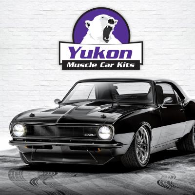 Muscle Car Limited Slip &amp; Re-Gear Kit For Ford 9 28 Spline 3.70 Ratio 9.0 Inch Ford Rear 3.70 Ratio R&amp;P Gear/ Install Kit Package With 28 Spline T/L Posi (2.89 Inch Do/ OE Support) Yukon Gear