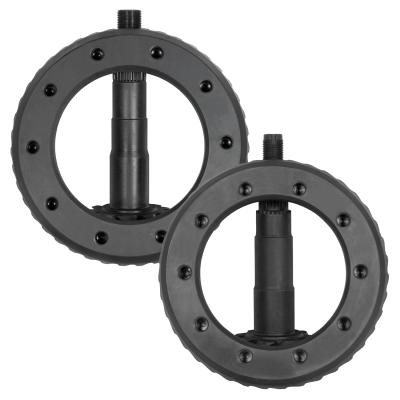 Ring &amp; Pinion Gear Kit Package Front &amp; Rear With Install Kits - Toyota 8/7.5R Toyota Tacoma 95-04 4Runner 96-02 With Factory Locker (8/7.5R) 4.56 Ratio Gear Package Yukon Gear