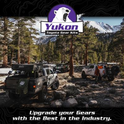 Ring &amp; Pinion Gear Kit Package Front &amp; Rear With Install Kits - Toyota 8 Inch /8IFS Toyota Tacoma 2016 &amp; Up (8 Inch /8IFS) 5.29 Ratio Gear Package Yukon Gear