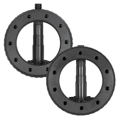 Ring &amp; Pinion Gear Kit Package Front &amp; Rear With Install Kits - Toyota 8 Inch /8 Inch IFS Toyota 05-15 Tacoma 07-09 Fj W/ Locker (8 Inch /8 Inch ) 4.56 Ratio Gear Package (Fits 3.91&amp; Up Front Case) Yukon Gear