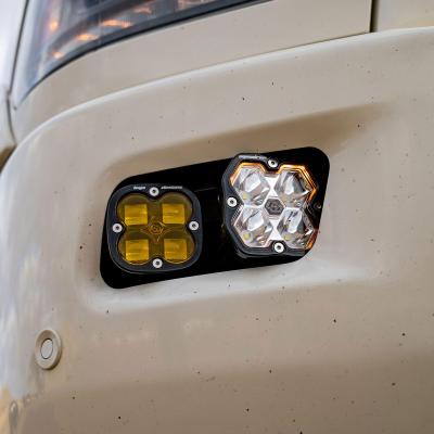 Squadron 2.0 Sport/Squadron Sae Dual Fog Pocket Light Kit Ram 2009-12 1500 2010-18 2500/3500 Baja Amber Baja Designs
