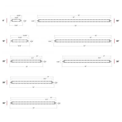 10 Inch Spot/Driving Combo SR-Series Pro RIGID Industries