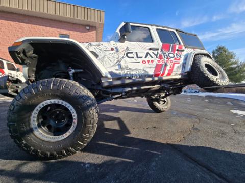 Jeep Wrangler Overland Plus Long Rear Upper Control Arms 2018+ JL Clayton Off Road