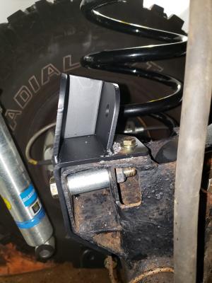 Jeep Wrangler Rear Track Bar Relocation Bracket 1997-2006 TJ/LJ Clayton Off Road