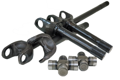 1985-98 Ford Dana 60 4340 Chromoly Discovery Series Front Axle Kit, 35 Spline Revolution Gear
