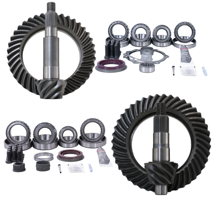 1-Ton Axle Swap 4.56 Ratio GM 14-Bolt 1999-07-Dana 60RT Gear Package Revolution Gear
