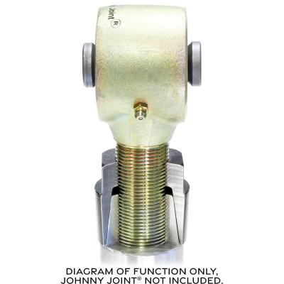 RockNut Kit (Nut and Bung) 1 Inch RH Thread RockJock 4X4
