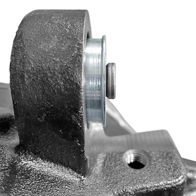 Johnny Joint Rod End 2 Inch Machined Press-In 2 Inch X .500 Inch Ball Internally Greased Incl. Greasable Bolt Fits JL/JT Front End Housing (All Factory Axle Housings) RockJock 4X4