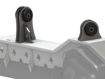 Jeep TJ Weld On UCA Brackets For Low Pro Front Truss Currie JJ Bushings 7/16 Inch Bolt Size Artec Industries