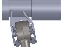 Dana 60 Lower Link Axle Brackets 10 Deg 3.5-3.75 Inch Pair Artec Industries