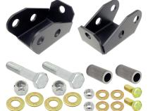 Shock Mount Extensions 97-06 Wrangler TJ and LJ Unlimited Rear Lower Includes Hardware Pair RockJock 4x4
