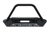 07-Up Jeep Wranger/Gladiator High Clearance Front Bumper With Hoop Raw Steel