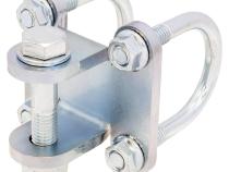 Currectlync Modular Extreme Duty Steering System 07-18 Wrangler JK Bolt-On 1 5/8 Inch Diameter Tie Rod/Drag Link HD Steering Stabilizer Shock Mounting Kit RockJock 4x4