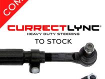 Currectlync Modular Extreme Duty Steering System 07-18 Wrangler JK Bolt-On 1 5/8 Inch Diameter Tie Rod/Drag Link HD Steering Stabilizer Shock Mounting Kit RockJock 4x4