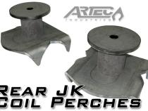 Rear JK Coil Perches And Retainers Pair  Artec Industries