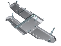 JLU Full Bellypan With Oil Door -  4 Door 3.0L Diesel Aluminum Artec Industries