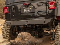 Jeep JL Sentinel Rear Bumper - Black Powder Coat Artec Industries